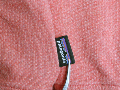 パタゴニア プリント ライトウェイト スウェット フード パーカー レディース M / 17年製 Patagonia プルオーバー トレーナー 薄手 ピンク