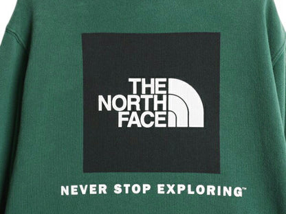 ノースフェイス 両面 プリント スウェット フード パーカー メンズ M / 古着 The North Face プルオーバー トレーナー アウトドア 裏起毛