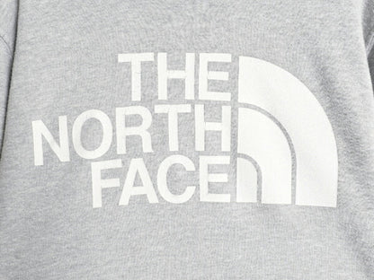 ノースフェイス プリント スウェット フード パーカー メンズ S / 古着 The North Face 裏起毛 プルオーバー トレーナー アウトドア グレー