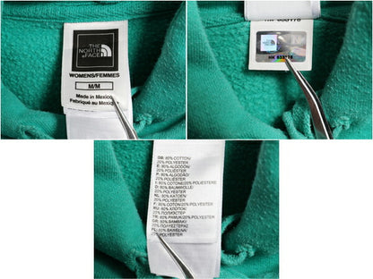 US企画 ノースフェイス プリント スウェット フード パーカー レディース М / The North Face プルオーバー 裏起毛 トレーナー スエット
