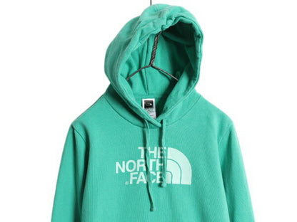 US企画 ノースフェイス プリント スウェット フード パーカー レディース М / The North Face プルオーバー 裏起毛 トレーナー スエット