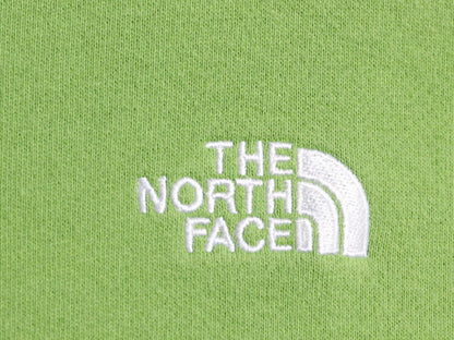 ノースフェイス フルジップ スウェット フード パーカー レディース М The North Face アウトドア トレーナー 裏起毛 ハイネック グリーン