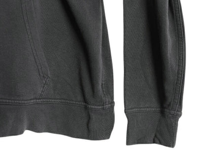 ノースフェイス プリント スウェット フード パーカー メンズ L The North Face プルオーバー トレーナー 裏起毛 グラフィック ツートン 黒