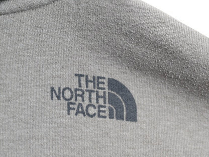 ノースフェイス ベア イラスト プリント スウェット フード パーカー メンズ L / 古着 The North Face プルオーバー 裏起毛 アウトドア 灰