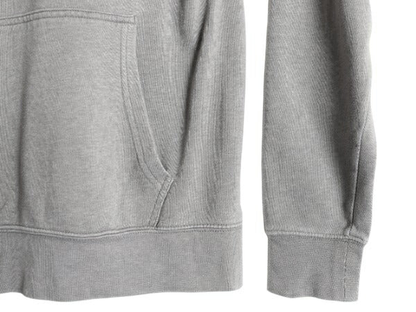 ノースフェイス ベア イラスト プリント スウェット フード パーカー メンズ L / 古着 The North Face プルオーバー 裏起毛 アウトドア 灰