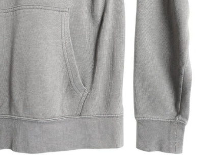 ノースフェイス ベア イラスト プリント スウェット フード パーカー メンズ L / 古着 The North Face プルオーバー 裏起毛 アウトドア 灰