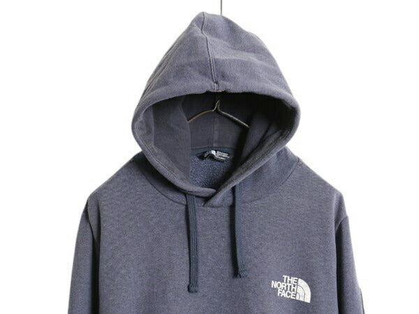 ノースフェイス 両面 プリント スウェット フード パーカー メンズ L / The North Face プルオーバー 裏起毛 トレーナー アウトドア 星条旗
