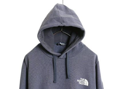 ノースフェイス 両面 プリント スウェット フード パーカー メンズ L / The North Face プルオーバー 裏起毛 トレーナー アウトドア 星条旗