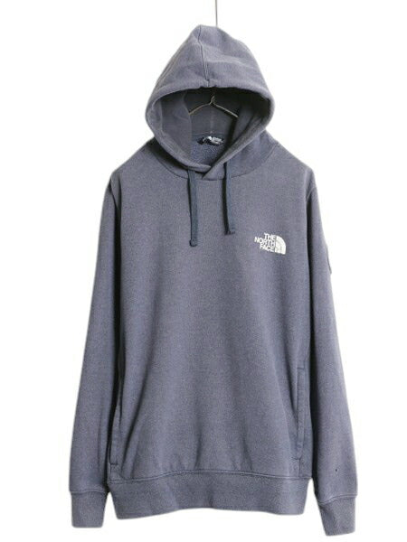 ノースフェイス 両面 プリント スウェット フード パーカー メンズ L / The North Face プルオーバー 裏起毛 トレーナー アウトドア 星条旗
