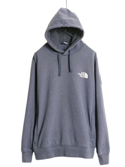 ノースフェイス 両面 プリント スウェット フード パーカー メンズ L / The North Face プルオーバー 裏起毛 トレーナー アウトドア 星条旗