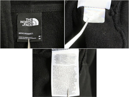 ノースフェイス プリント スウェット フード パーカー メンズ М / The North Face 裏起毛 プルオーバー トレーナー アウトドア ブラック