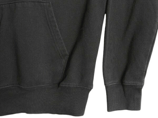 ノースフェイス プリント スウェット フード パーカー メンズ М / The North Face 裏起毛 プルオーバー トレーナー アウトドア ブラック