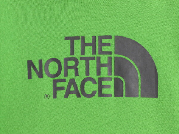 ノースフェイス プリント スウェット フード パーカー メンズ M 古着 The North Face プルオーバー トレーナー アウトドア 裏起毛 グリーン