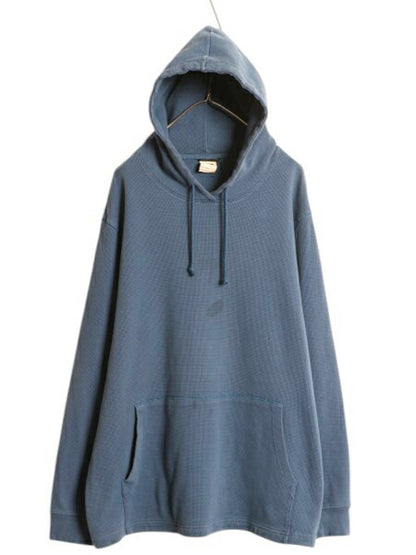 ノースフェイス サーマル フード パーカー メンズ XXL The North Face ロンT 長袖 Tシャツ ワッフル プルオーバー ストレッチ 大きいサイズ