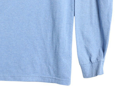 パタゴニア 両面 プリント 長袖 Tシャツ メンズ S / 古着 19年製 Patagonia アウトドア ロンT ロングスリーブ ロゴT P6 バックプリント 青