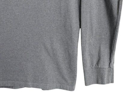 パタゴニア 両面 プリント 長袖 Tシャツ メンズ M / 古着 22年製 Patagonia アウトドア ロンT ロングスリーブ ロゴT P6 バックプリント 灰