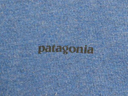 パタゴニア ロゴ 両面 プリント ライトウェイト スウェット メンズ L 古着 18年製 Patagonia 長袖 Tシャツ ロンT P-6 バックプリント 薄手
