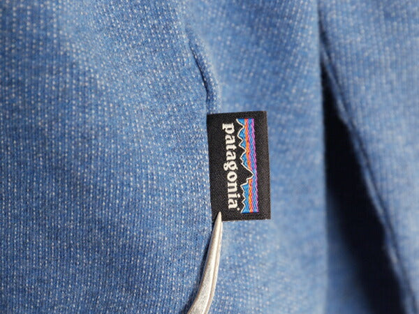 パタゴニア ロゴ 両面 プリント ライトウェイト スウェット メンズ L 古着 18年製 Patagonia 長袖 Tシャツ ロンT P-6 バックプリント 薄手
