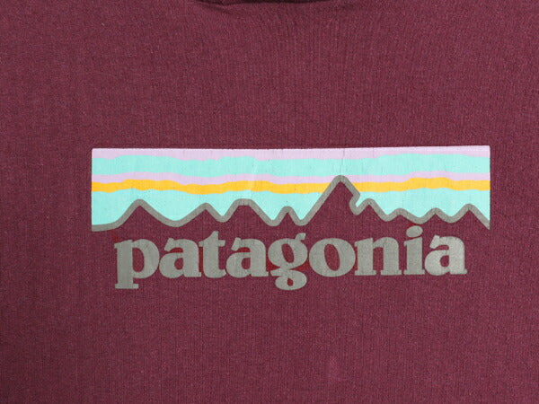 パタゴニア プリント スウェット フード パーカー レディース L 19年製 Patagonia トレーナー プルオーバー ストレッチ 裏起毛 アウトドア