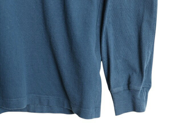 ノースフェイス プリント 長袖 Tシャツ レディース S The North Face アウトドア ロンT ロングスリーブ クルーネック カットソー ネイビー