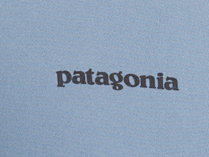 パタゴニア 両面 プリント 長袖 Tシャツ メンズ M 18年製 Patagonia ストレッチ ロンT ロングスリーブ フィッツロイ トラウト グラフィック