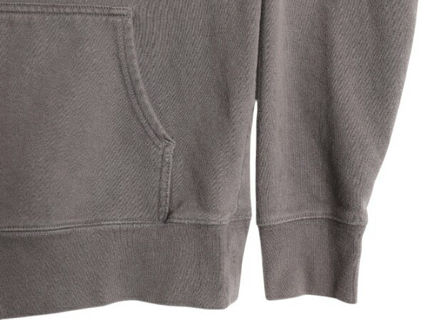 ノースフェイス プリント スウェット フード パーカー レディース М / 古着 The North Face プルオーバー 裏起毛 トレーナー スエット 灰