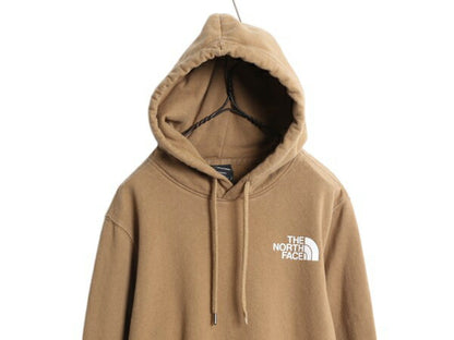 US企画 ノースフェイス 両面 プリント スウェット フード パーカー メンズ S / The North Face プルオーバー トレーナー アウトドア 裏起毛