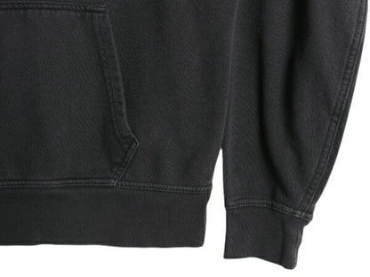 ノースフェイス プリント スウェット フード パーカー メンズ М The North Face 裏起毛 トレーナー プルオーバー アウトドア ブラック 黒