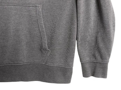 ノースフェイス プリント スウェット フード パーカー メンズ XXL 程/ The North Face アウトドア トレーナー プルオーバー 裏起毛 グレー