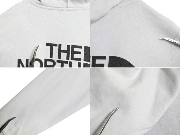 US企画 ノースフェイス 両面 プリント スウェット フード パーカー メンズ M / 古着 The North Face プルオーバー トレーナー グラフィック