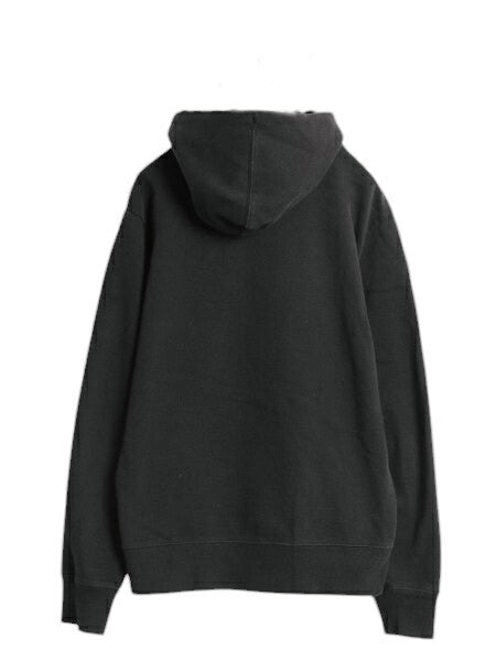 ノースフェイス プリント スウェット フード パーカー メンズ S 黒 / The North Face アウトドア トレーナー プルオーバー 裏起毛 ブラック