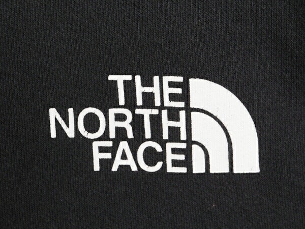 ノースフェイス 両面 プリント スウェット フード パーカー メンズ M 古着 The North Face プルオーバー トレーナー アウトドア 裏起毛 黒