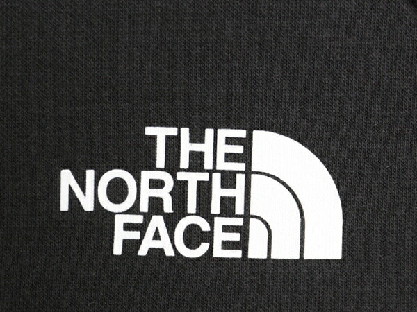 US企画 ノースフェイス 両面 プリント スウェット フード パーカー レディース XS 黒 The North Face アウトドア プルオーバー トレーナー