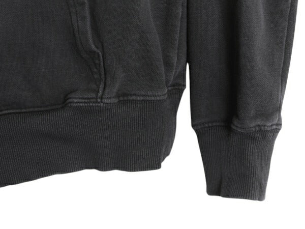 US企画 ノースフェイス 両面 プリント スウェット フード パーカー レディース XS 黒 The North Face アウトドア プルオーバー トレーナー