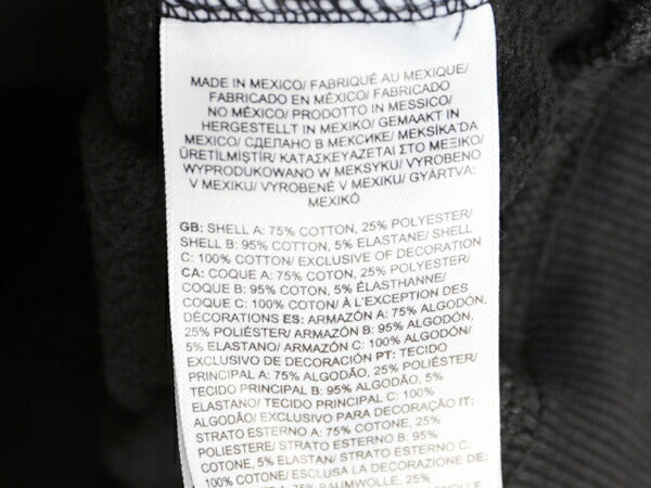 US企画 ノースフェイス 両面 プリント スウェット フード パーカー レディース XS 黒 The North Face アウトドア プルオーバー トレーナー