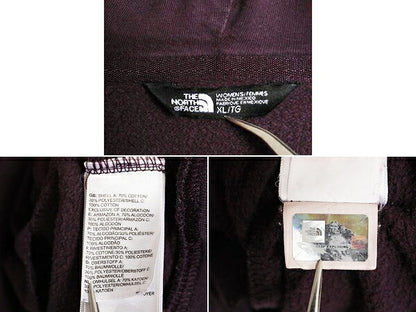 ノースフェイス プリント スウェット フード パーカー レディース XL / 古着 The North Face プルオーバー 裏起毛 トレーナー 大きいサイズ