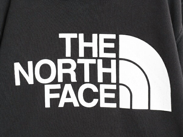 ノースフェイス プリント スウェット フード パーカー メンズ M 古着 The North Face 裏起毛 プルオーバー トレーナー アウトドア ブラック