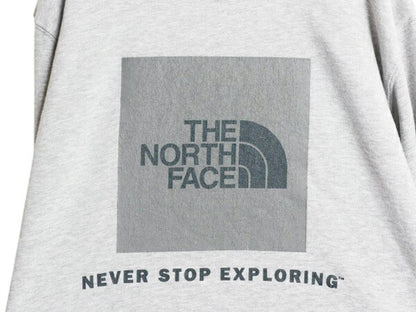 US企画 ノースフェイス 両面 プリント スウェット フード パーカー メンズ L / The North Face 裏起毛 プルオーバー トレーナー アウトドア