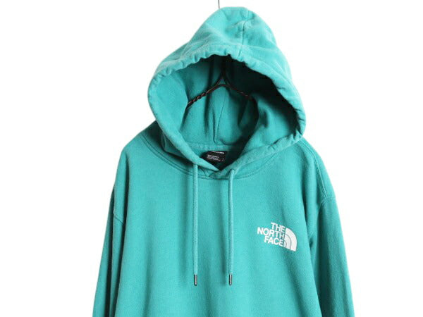 US企画 ノースフェイス 両面 プリント スウェット フード パーカー メンズ L / The North Face プルオーバー トレーナー アウトドア 裏起毛