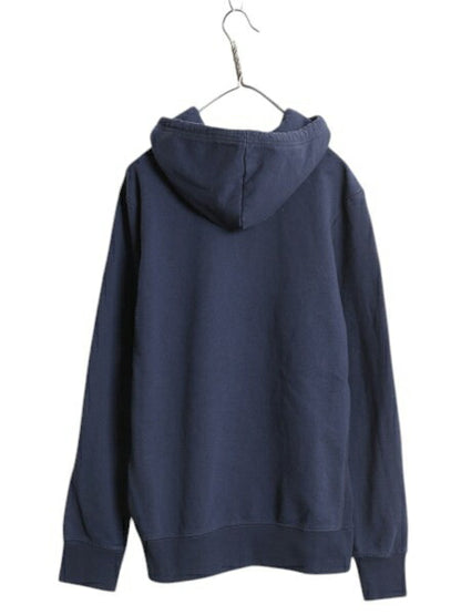 ノースフェイス スウェット フード パーカー メンズ L The North Face プルオーバー トレーナー アウトドア 裏起毛 ワンポイント ロゴ 刺繍