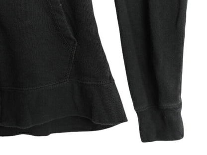 ノースフェイス フルジップ スウェット フード パーカー レディース M 黒 The North Face アウトドア トレーナー 裏起毛 ブラック ワッペン
