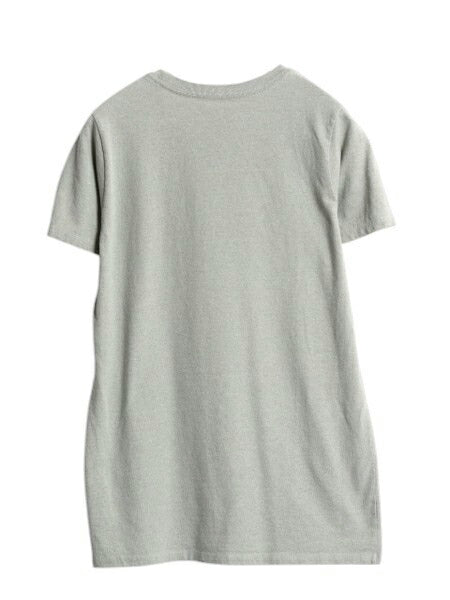パタゴニア プリント 半袖 Tシャツ レディース M 古着 18年製 クルーネック カットソー グラフィック アート イラスト ステッカー シンプル