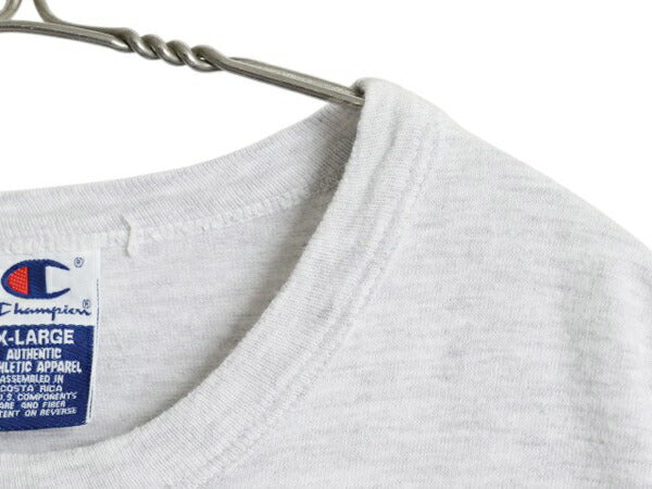 90s チャンピオン ハーバード カレッジ プリント 半袖 Tシャツ メンズ XL オールド クルーネック ヘビーウェイト 大きいサイズ カットソー