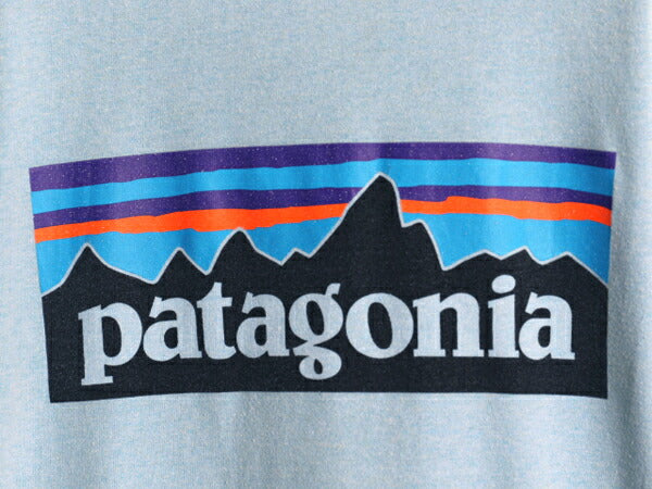 パタゴニア 両面 プリント 半袖 Tシャツ メンズ S / 19年製 アウトドア P6 バックプリント ボックスロゴ クルーネック カットソー シンプル