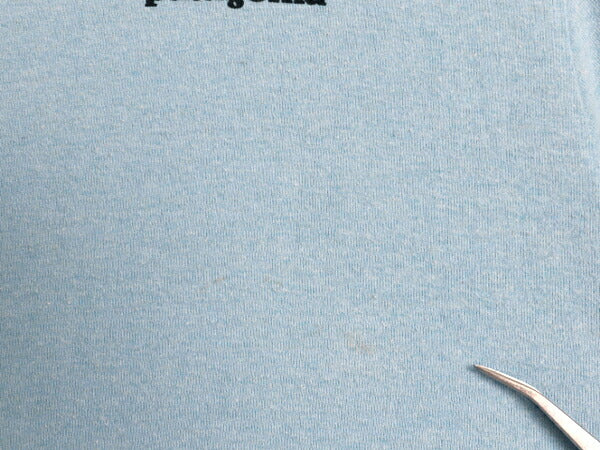 パタゴニア 両面 プリント 半袖 Tシャツ メンズ S / 19年製 アウトドア P6 バックプリント ボックスロゴ クルーネック カットソー シンプル