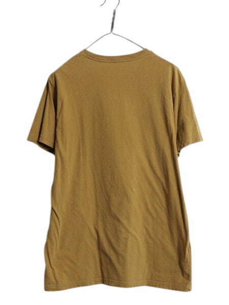 USA製 パタゴニア プリント 半袖 Tシャツ メンズ L 古着 18年製 アウトドア フィッツロイ スコープ グラフィック アート クルーネック 細身