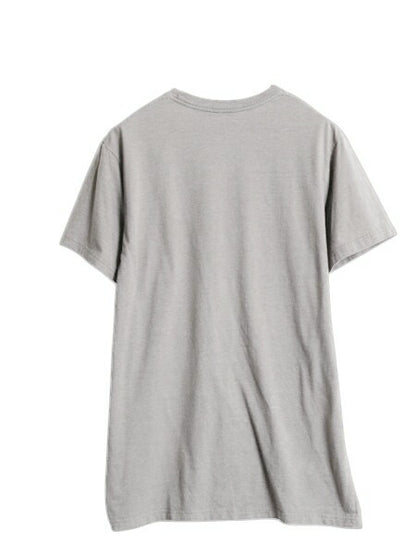 パタゴニア プリント 半袖 Tシャツ メンズ L 17年製 アウトドア フィッツロイ クレスト グラフィック オーガニック コットン スリム グレー