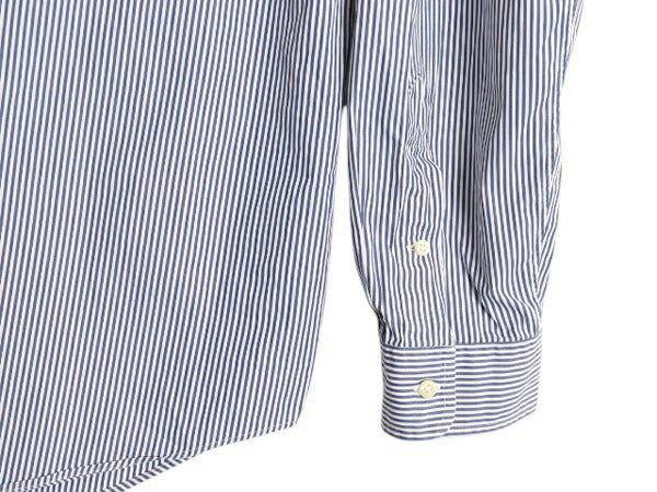 ラルフローレン ストライプ 長袖 ボタンダウン シャツ メンズ XL ポロ BD 長袖シャツ ワイシャツ 大きいサイズ ビジネス ゆったり シンプル