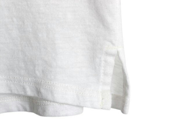パタゴニア ポケット付き 無地 半袖 Tシャツ レディース S アウトドア ポケT カットソー アンダーシャツ 薄手 シンプル ブランク ホワイト