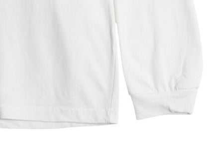 90s USA製 ノースフェイス 両面 プリント 長袖 Tシャツ メンズ XL オールド アート イラスト グラフィック バックプリント 大きいサイズ 白